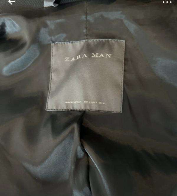 Zara Mans Coat L - Image 8