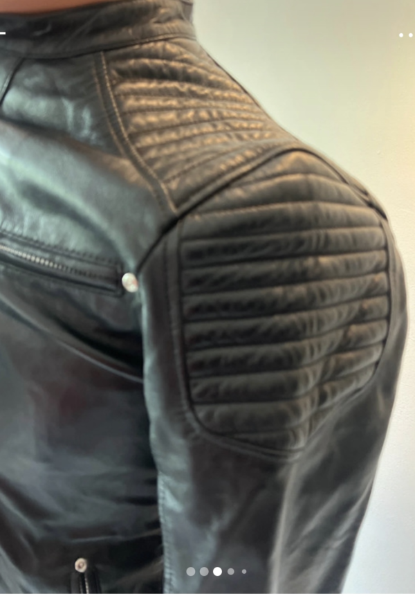 Solid Denmark Mans Biker Jacket - Image 6