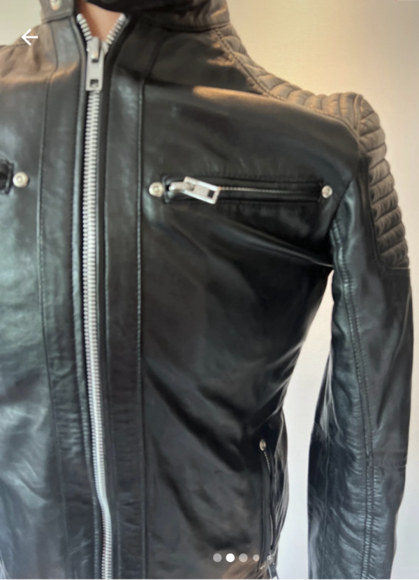 Solid Denmark Mans Biker Jacket - Image 7