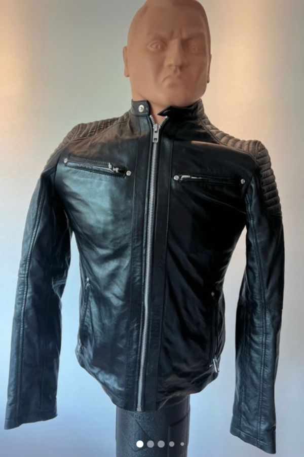 Solid Denmark Mans Biker Jacket